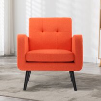 Wayfair orange deals accent chair